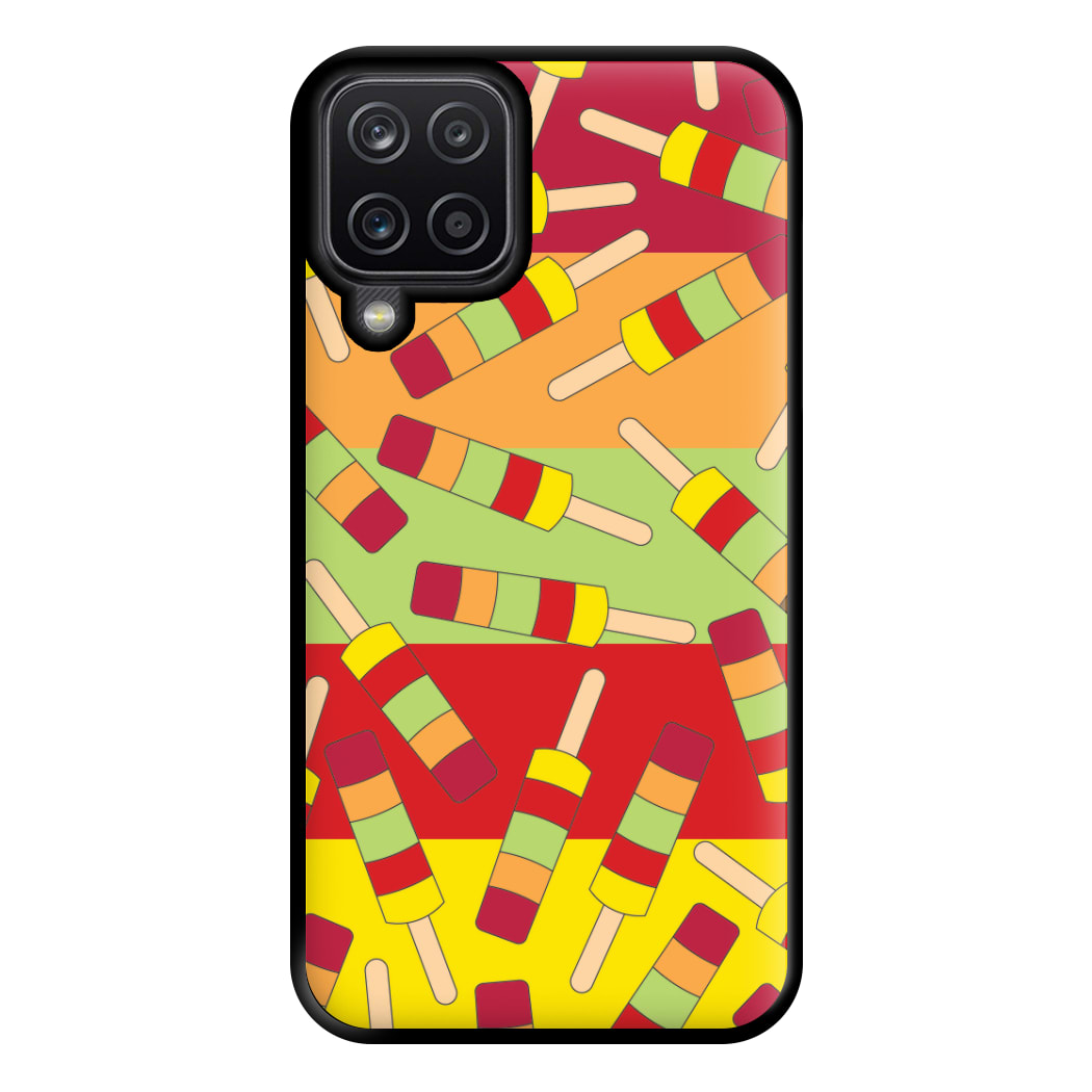 Pastels - Ice Cream Patterns Phone Case for Galaxy A12