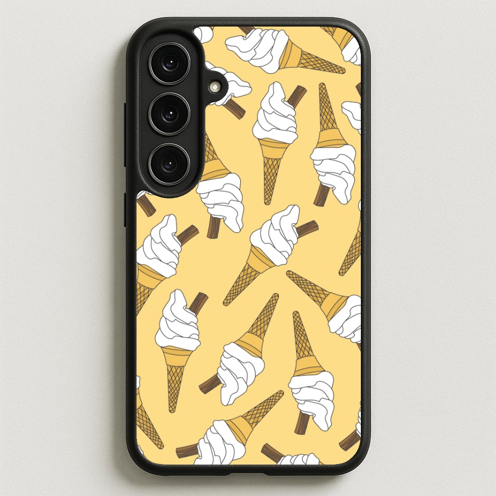99s - Ice Cream Patterns Phone Case for Galaxy S25FE