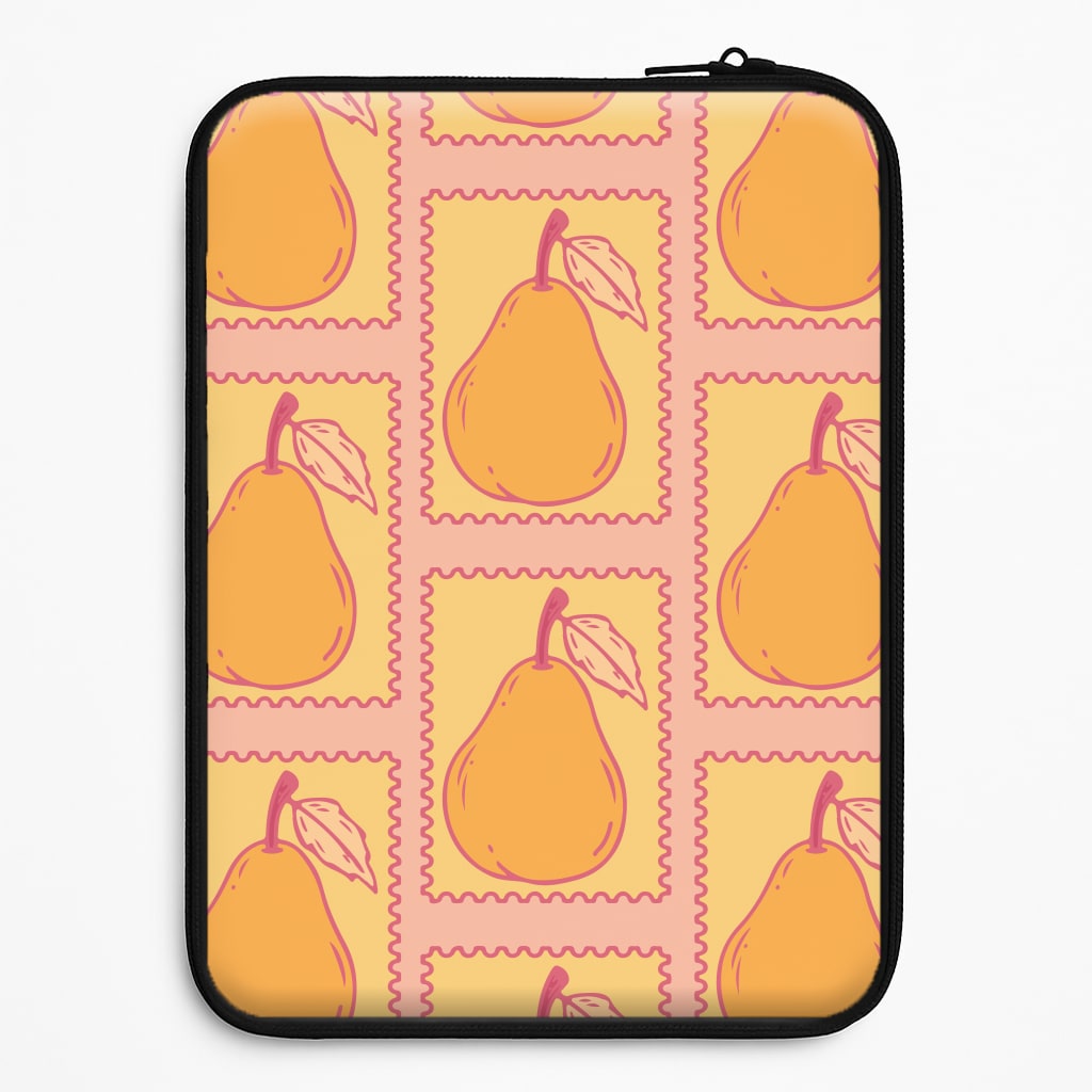 Pear Stamps Pattern Universal Laptop Sleeve