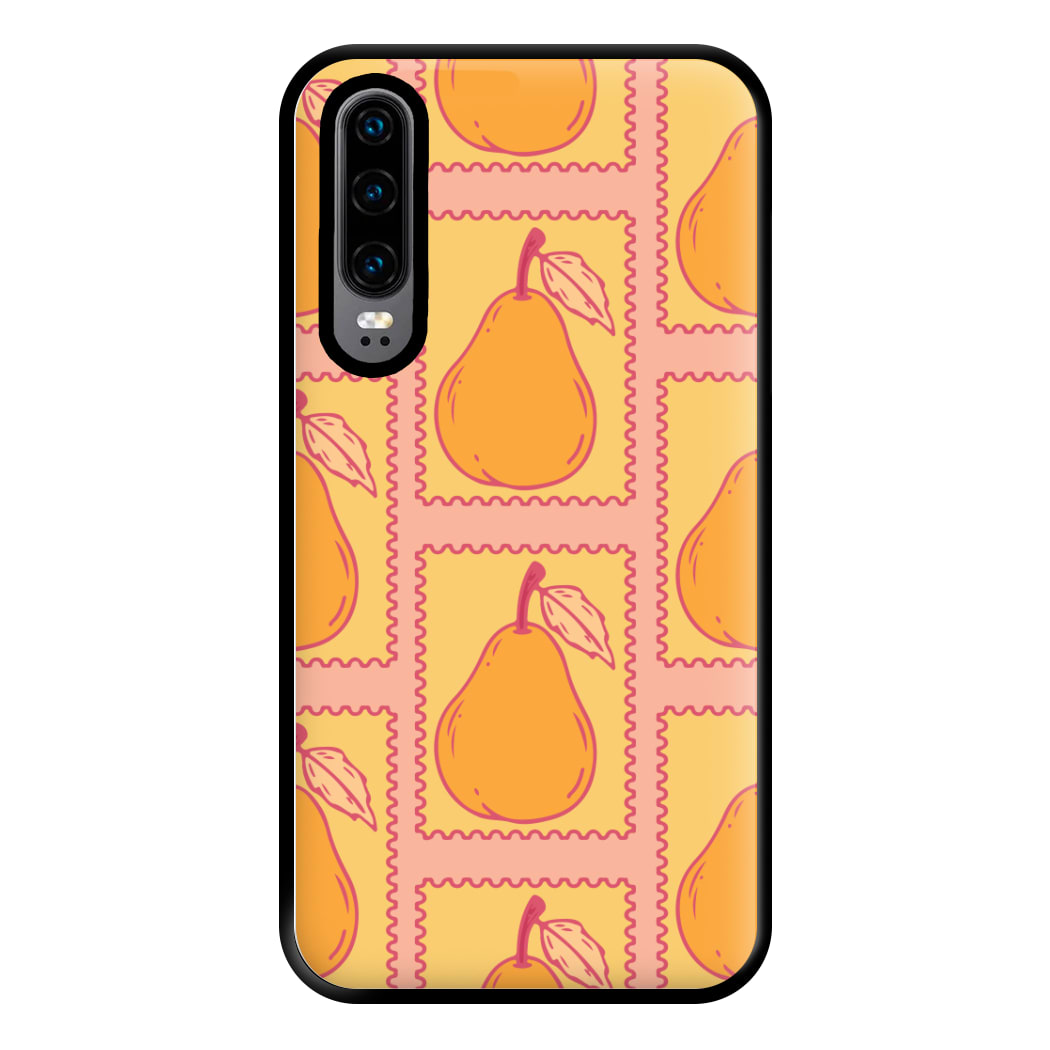 Pear Stamps Pattern Phone Case for Huawei P30