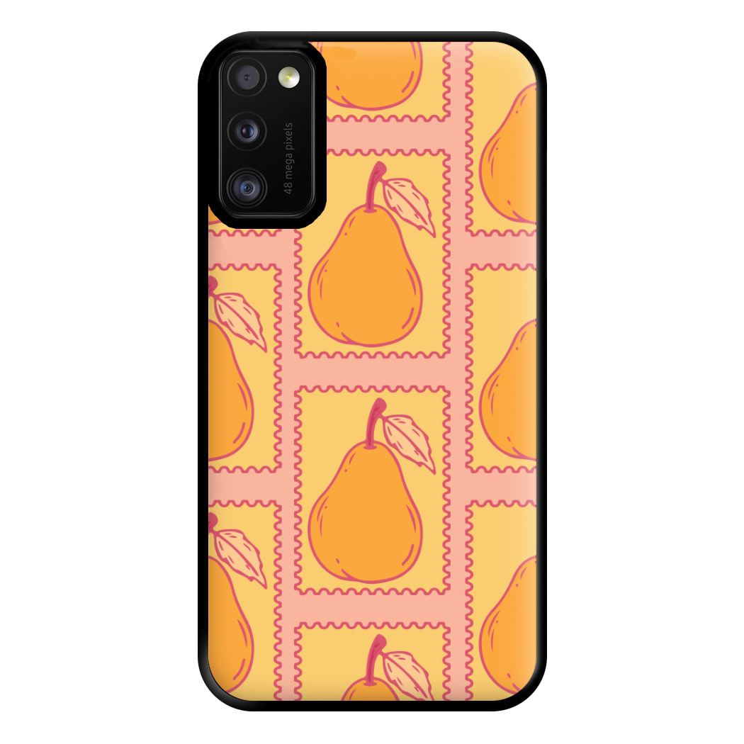 Pear Stamps Pattern Phone Case for Galaxy A41