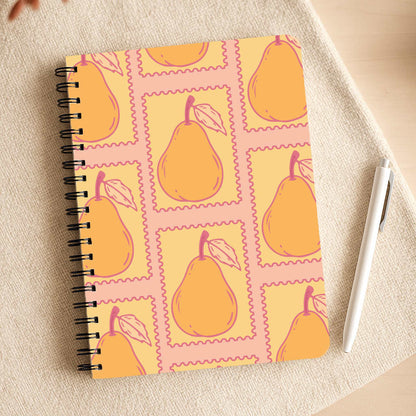 Pear Stamps Pattern Notepad
