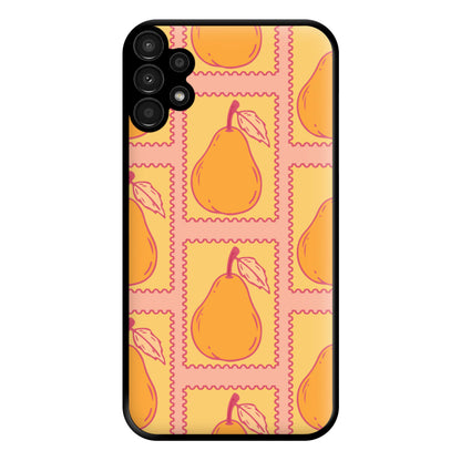 Pear Stamps Pattern Phone Case for Galaxy A13