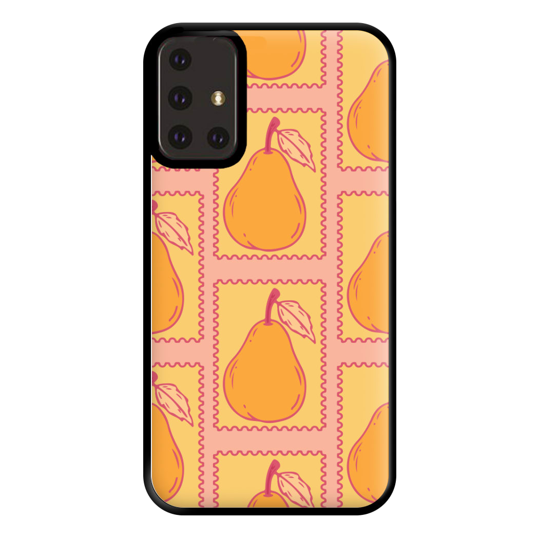 Pear Stamps Pattern Phone Case for Galaxy A71