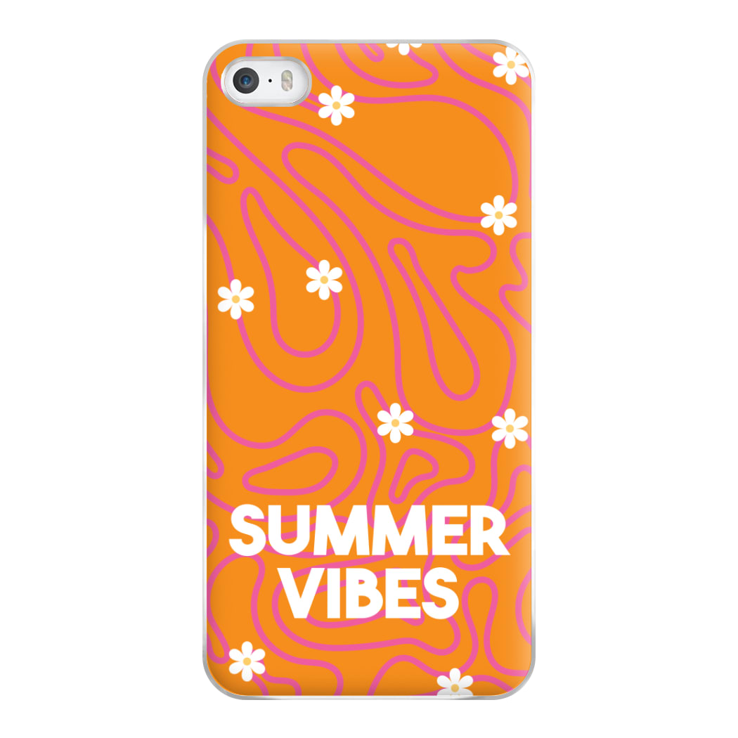 Summer Vibes Daisies Phone Case for iPhone 5 / 5s / SE 2016