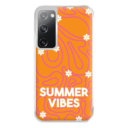 Summer Vibes Daisies Phone Case for Galaxy S20