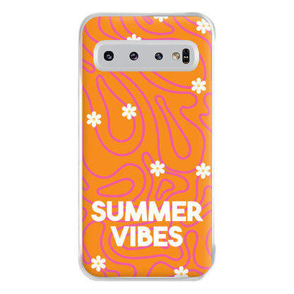 Summer Vibes Daisies Phone Case for Galaxy S10 Plus