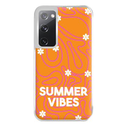 Summer Vibes Daisies Phone Case for Galaxy S20FE