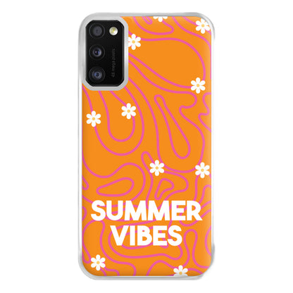 Summer Vibes Daisies Phone Case for Galaxy A41
