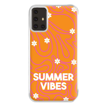 Summer Vibes Daisies Phone Case for Galaxy A71