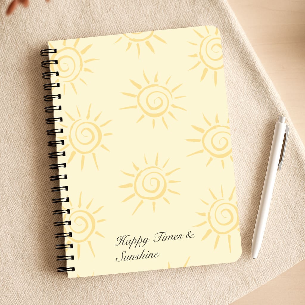 Happy Times And Sunshine Notepad
