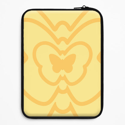 Abstract Orange Butterfly  Universal Laptop Sleeve