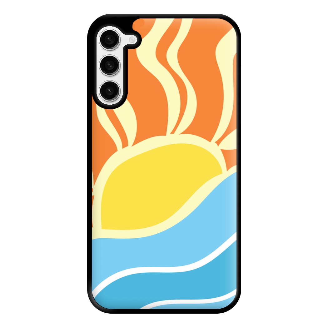 Abstract Sunset  Phone Case for Galaxy S23 Plus
