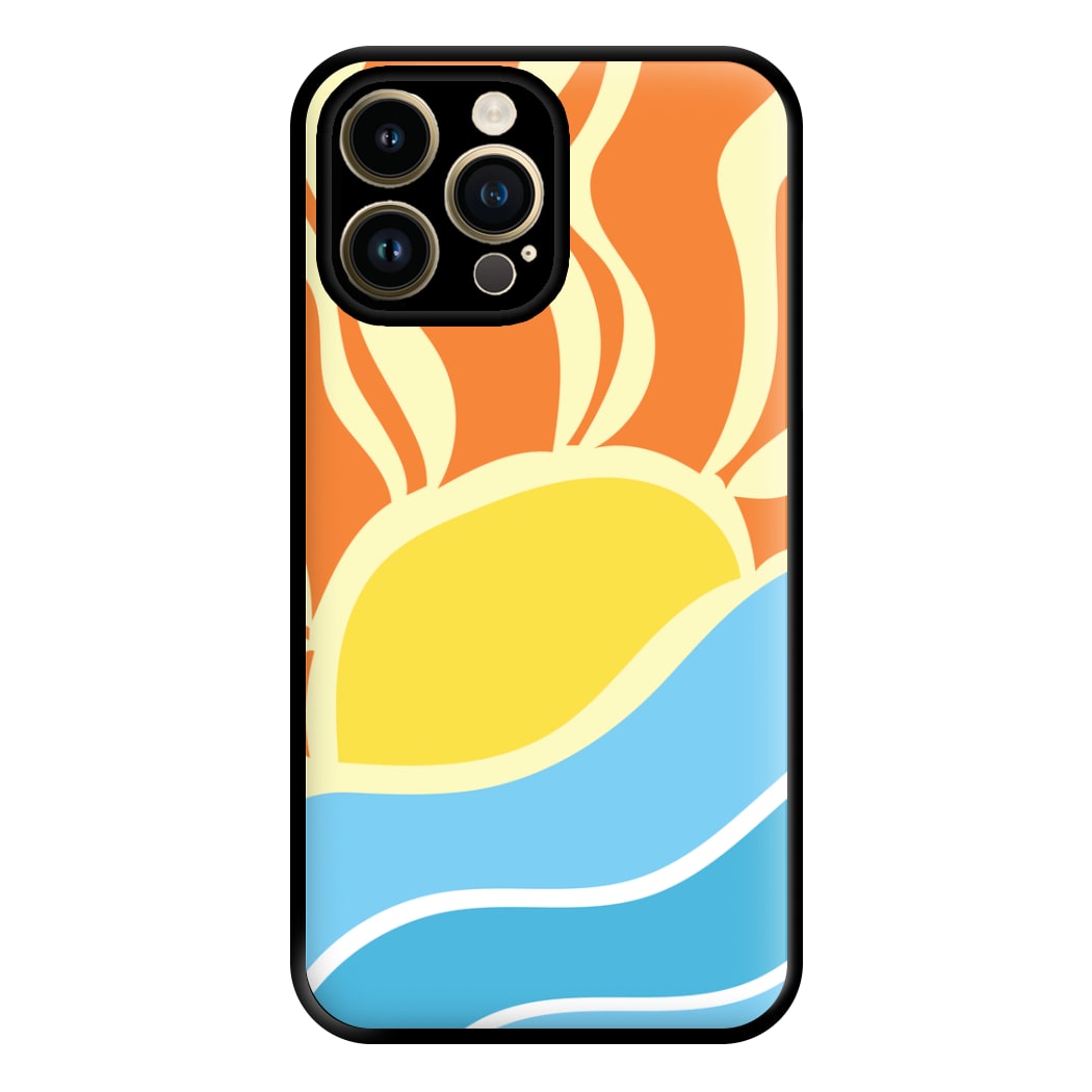 Abstract Sunset  Phone Case for iPhone 14 Pro Max