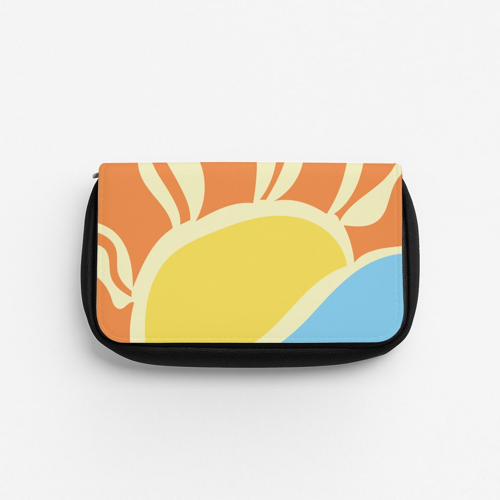 Abstract Sunset  Pencil Case