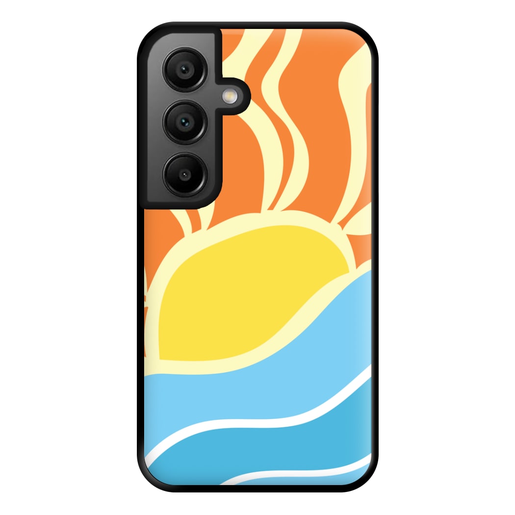 Abstract Sunset  Phone Case for Galaxy A56