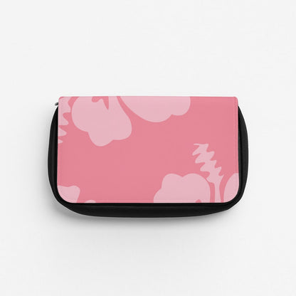 Pink Hawaiian Flowers Pattern Pencil Case