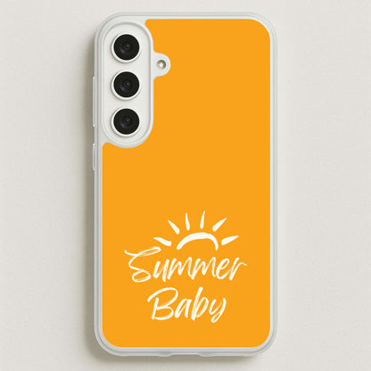 Summer Baby Phone Case for Galaxy S25FE
