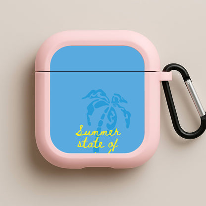 Summer State Of Mind Pink AirPods Case