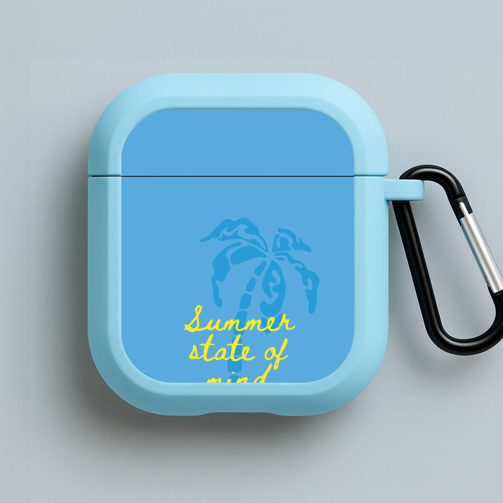 Summer State Of Mind Blue AirPods Case