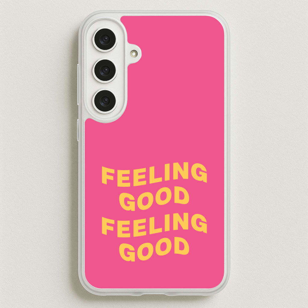 Wavey Feeling Good Phone Case for Galaxy S25FE