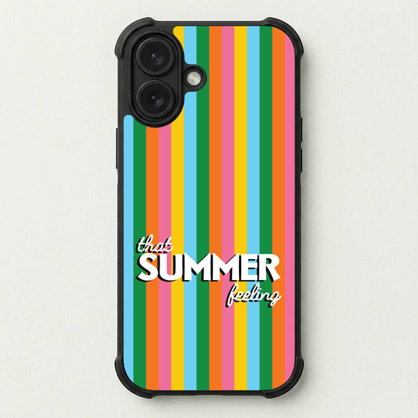 That Summer Feeling Stripes Phone Case — Bumper case