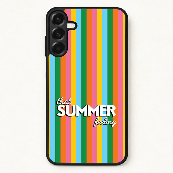 That Summer Feeling Stripes Phone Case for Galaxy A37