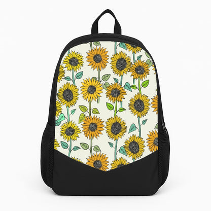 Painted Sunflowers Large Backpack