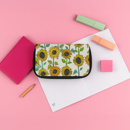 Painted Sunflowers Pencil Case