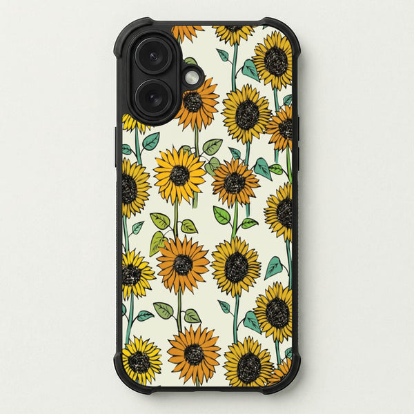 Painted Sunflowers Phone Case — Bumper case