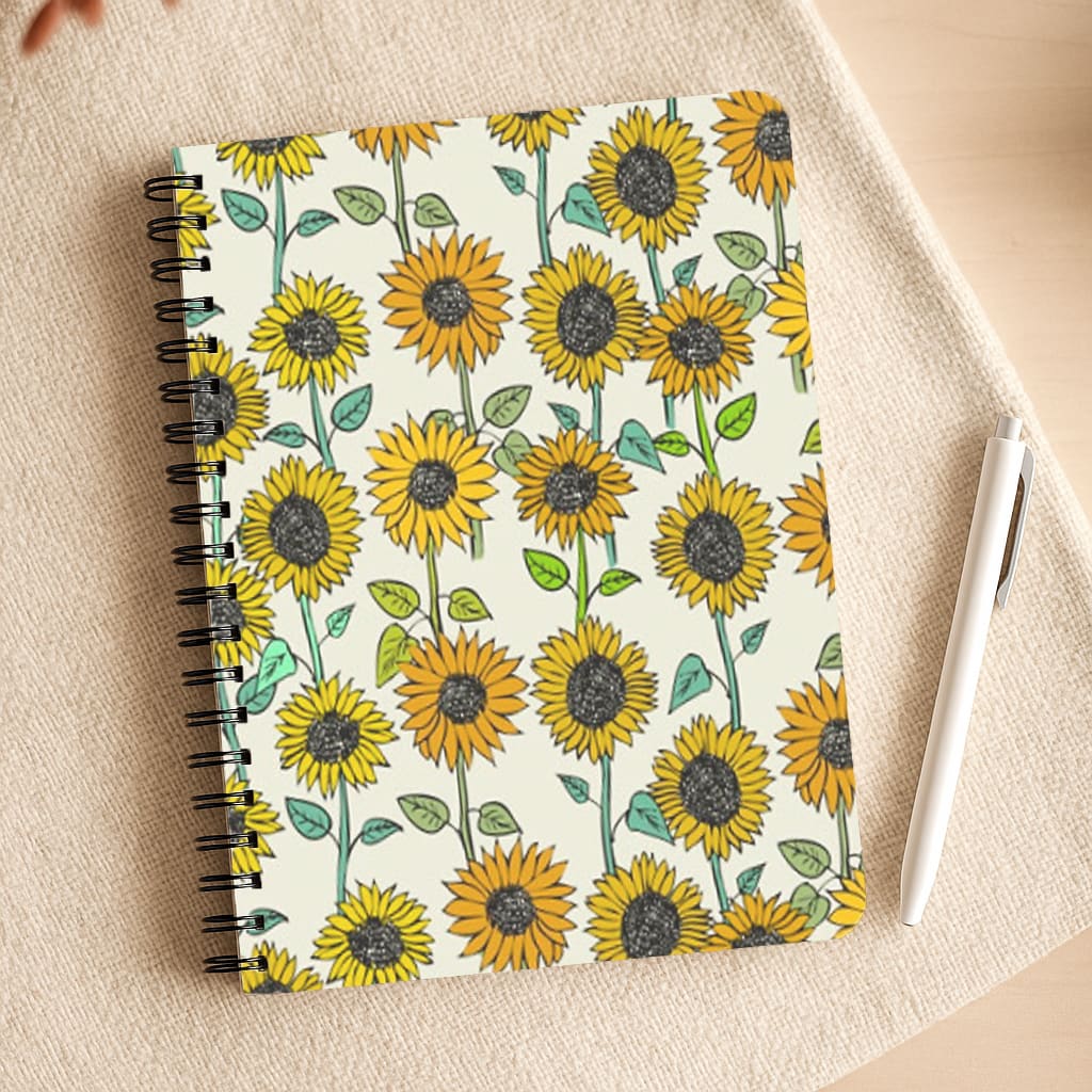 Painted Sunflowers Notepad