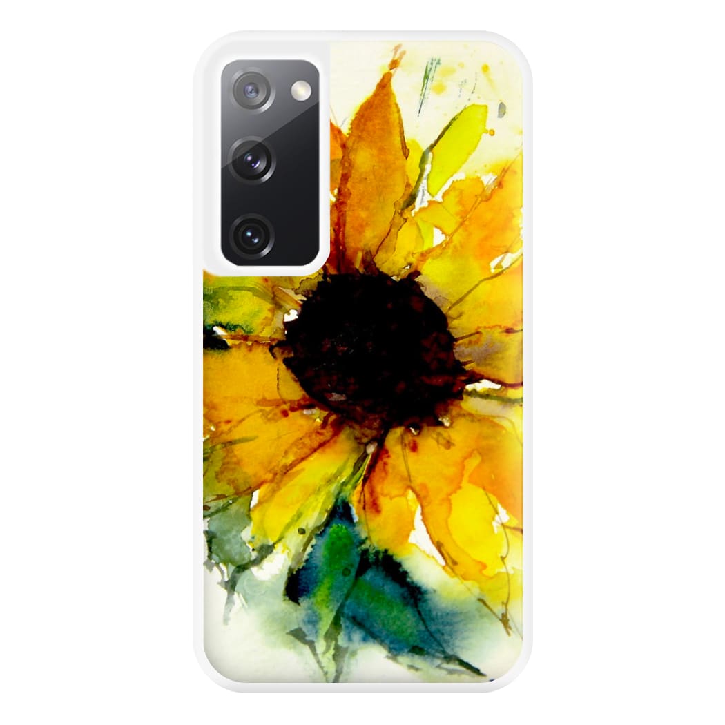 Watercolour Sunflower Phone Case for Galaxy S20FE