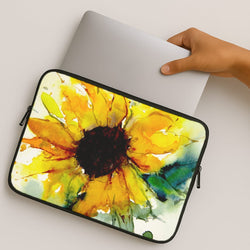 Watercolour Sunflower MacBook Case