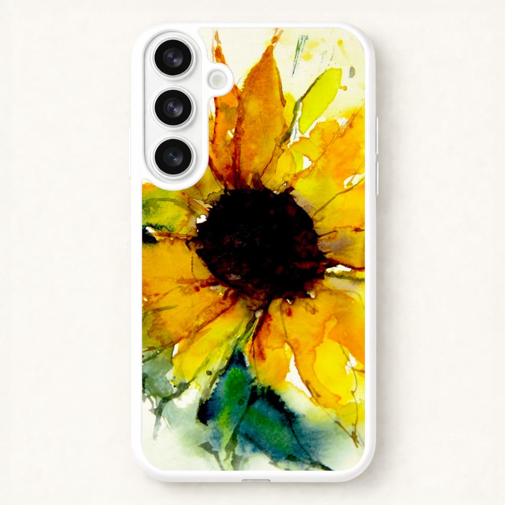 Watercolour Sunflower Phone Case for Galaxy S26