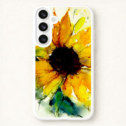 Watercolour Sunflower Phone Case for Galaxy S26