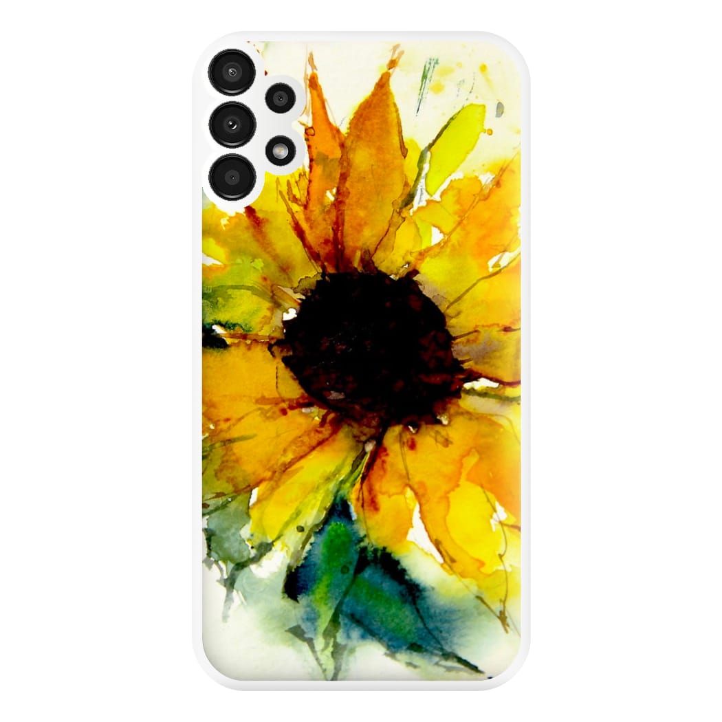 Watercolour Sunflower Phone Case for Galaxy A13