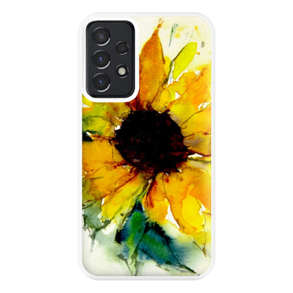 Watercolour Sunflower Phone Case for Galaxy A52 / A52s