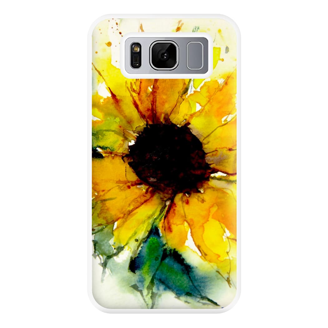 Watercolour Sunflower Phone Case for Galaxy S8 Plus