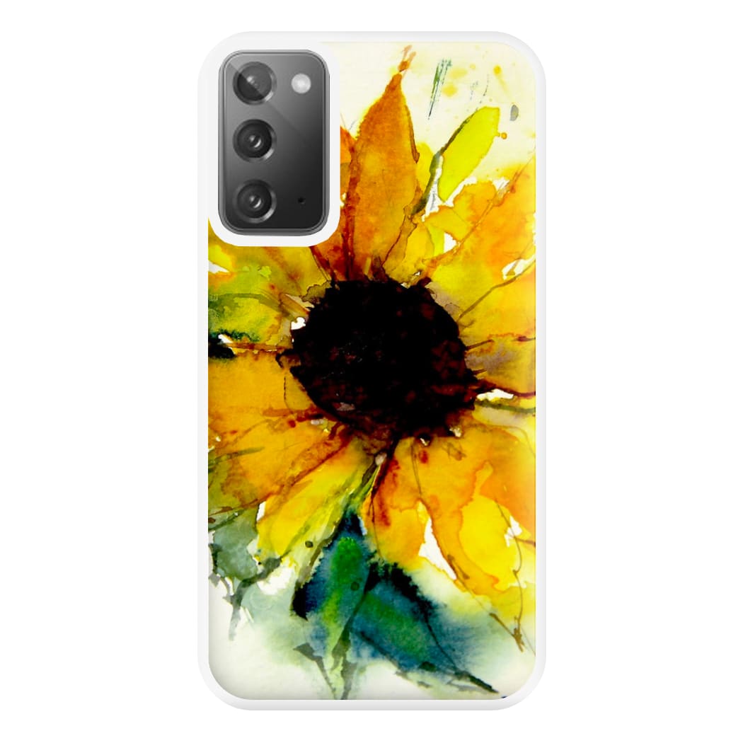 Watercolour Sunflower Phone Case for Galaxy Note 20 Ultra