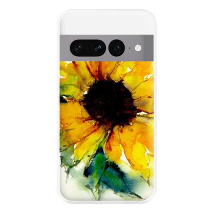 Watercolour Sunflower Phone Case for Google Pixel 7 Pro