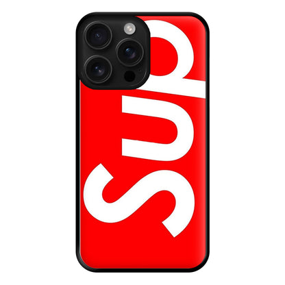 Sup Logo Phone Case for iPhone 16 Pro Max