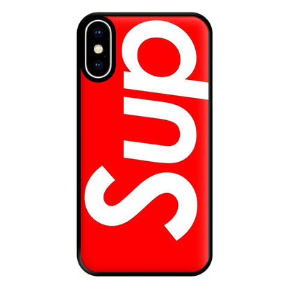 Sup Logo Phone Case for iPhone XS Max