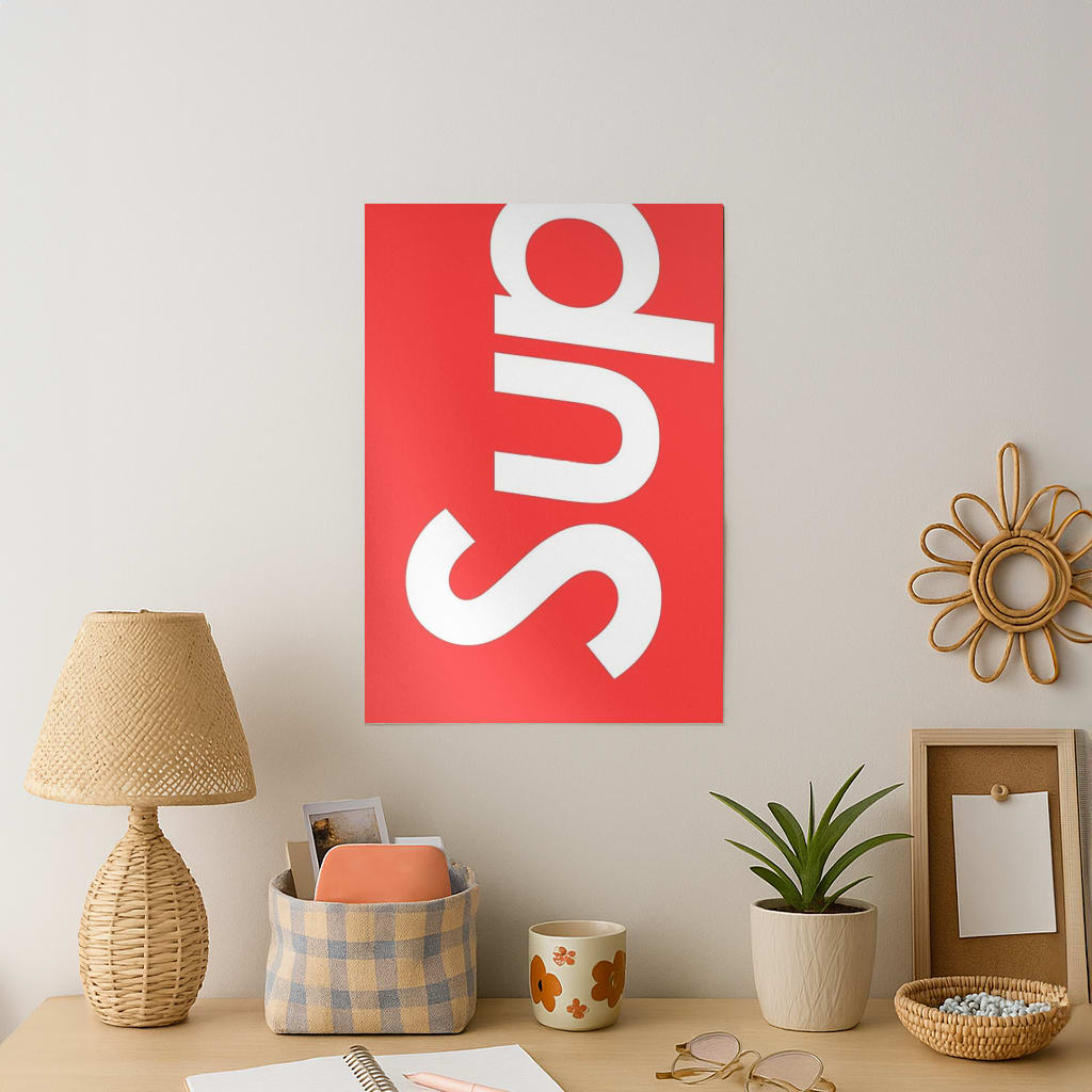 Sup Logo Art Print
