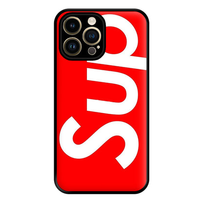 Sup Logo Phone Case for iPhone 14 Pro Max