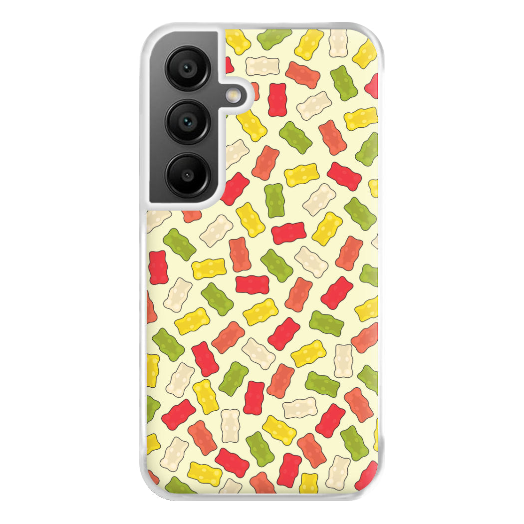 Gummy Bears - Sweets Patterns Phone Case for Galaxy A55