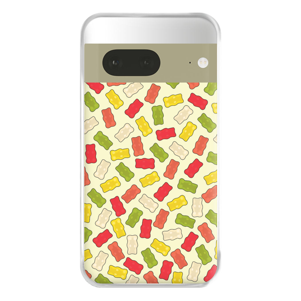 Gummy Bears - Sweets Patterns Phone Case for Google Pixel 7a