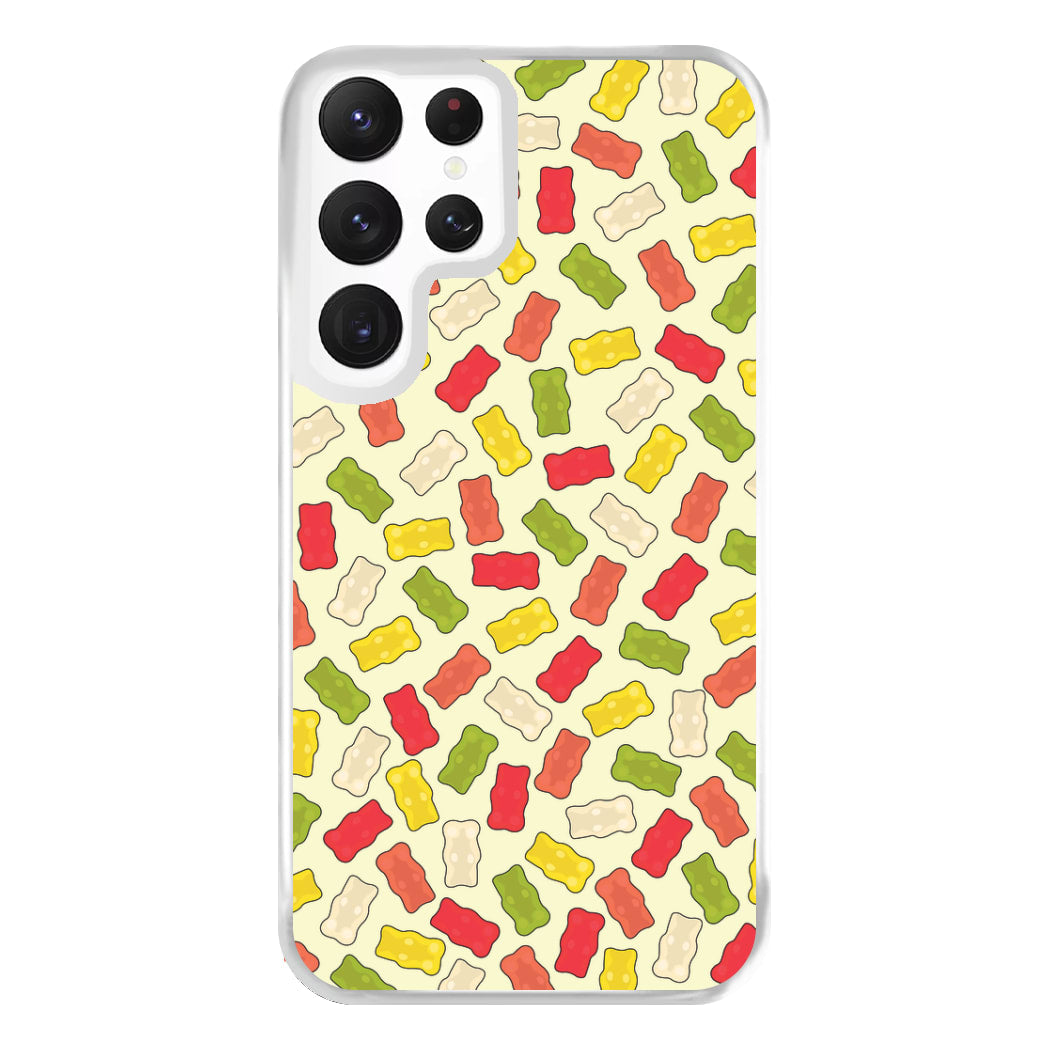 Gummy Bears - Sweets Patterns Phone Case for Galaxy S22 Ultra