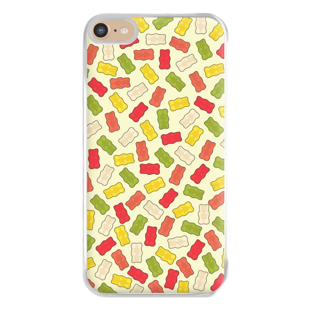 Gummy Bears - Sweets Patterns Phone Case for iPhone 6 Plus / 7 Plus / 8 Plus