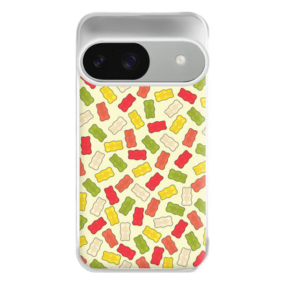 Gummy Bears - Sweets Patterns Phone Case for Google Pixel 9 / 9 Pro