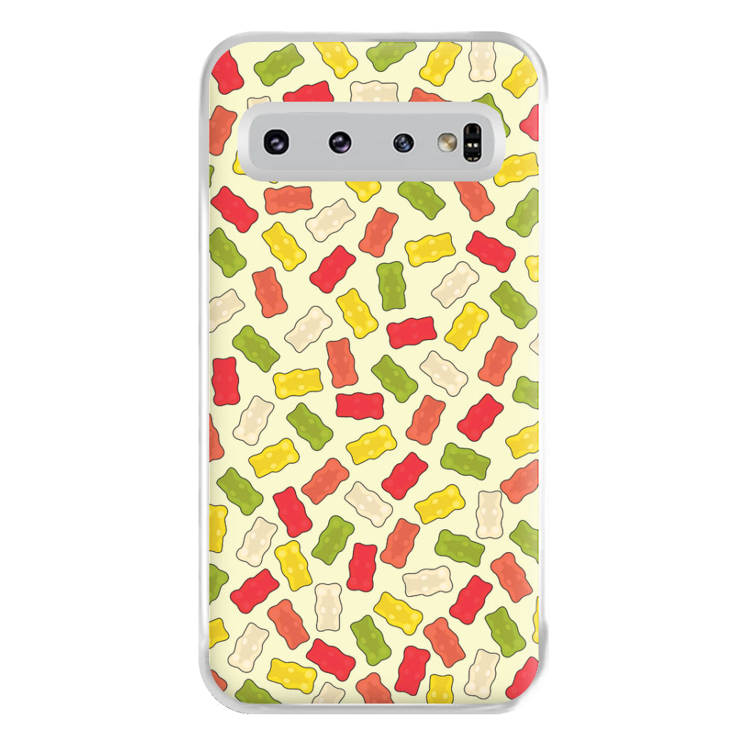 Gummy Bears - Sweets Patterns Phone Case for Galaxy S10 Plus